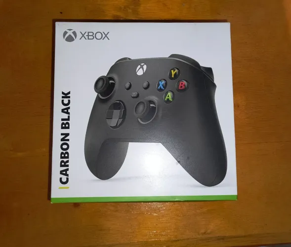 Controle xbox black carbon