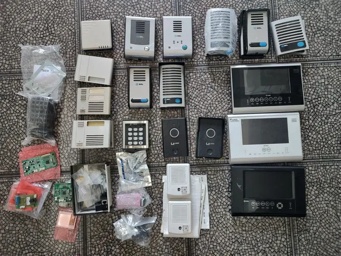 Lote de equipamentos HDL e peças de reposição