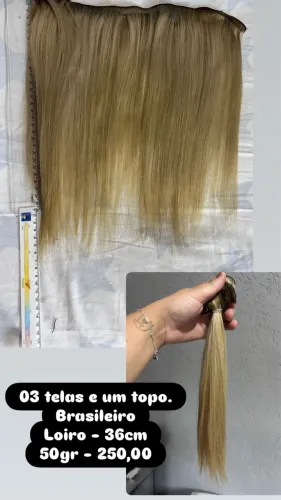 Cabelo Brasileiro 36cm