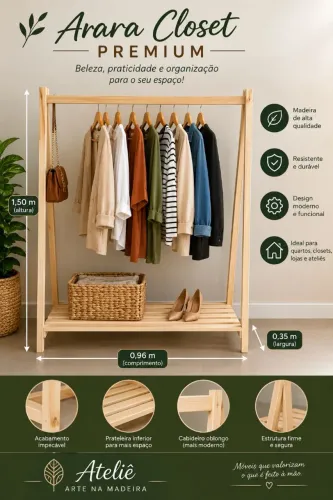 Arara Closet Premium grande