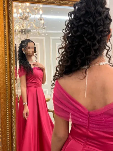 Vestido de madrinha cor rosa pink - seminovo