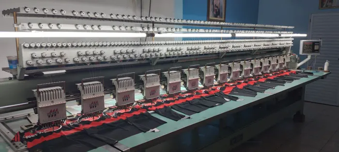 Tajima 15 cabeças Nove agulhas modelo TMEF 915
