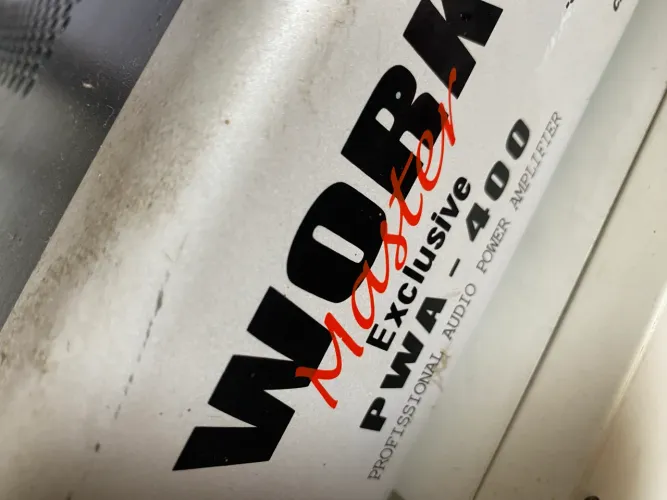 Amplificador Work Master PWA 400