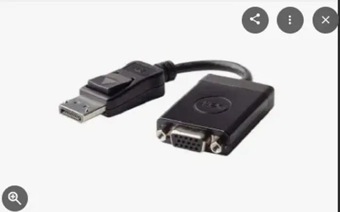 Adaptador displayport para vga Dell