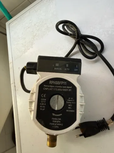 Aquecedor gas com pressurizador