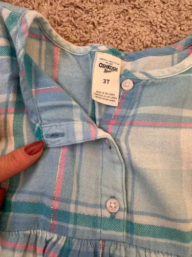 Camisas rodadas Carters 3 anos menina 