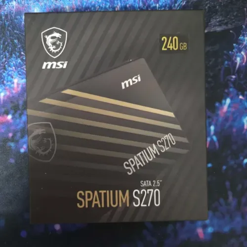 SSD Msi Spatium S270, 240GB, 2.5, Sata III - S78-440N070-P83