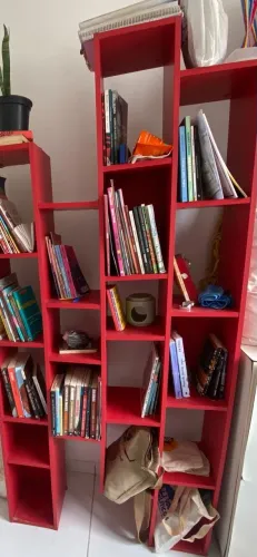 Estante de livros