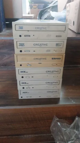 Lote Drives CDROM Creative para Computador Antigo IDE PATA
