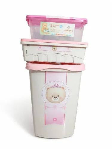 Kit higiene para bebê Menina