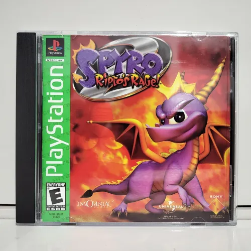 Jogo Spyro Ripto's Rage PS1 Original Americano Completo Mídia Física Playstation One