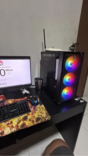 Pc gamer completo com monitor gamer