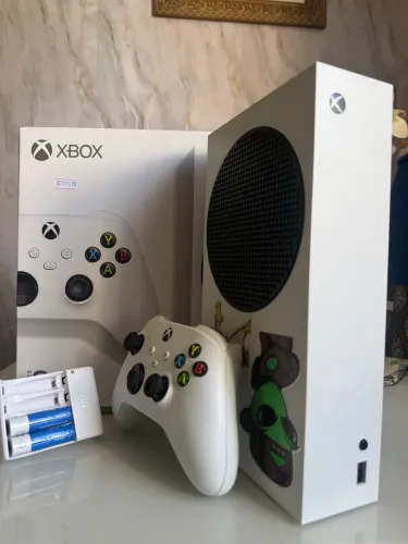 Xbox séries s semi novo 516g caixa e nota fiscal
