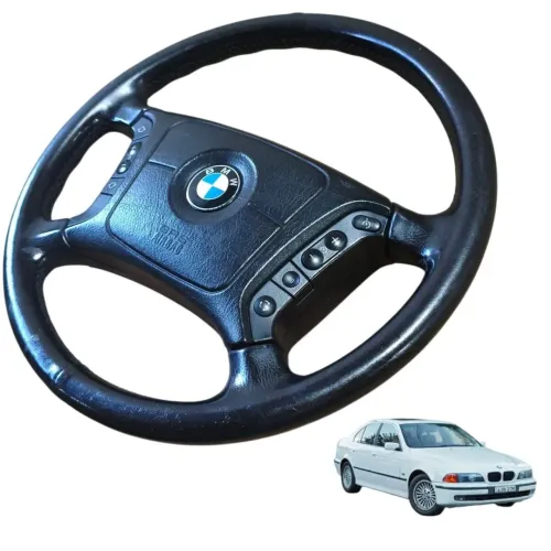 VOLANTE DIREÇÃO MULTIFUNCIONAL BMW 528I E39 1996/2000 UZAD0