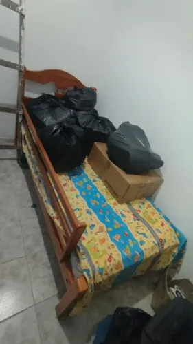 cama de solteiro com colchão