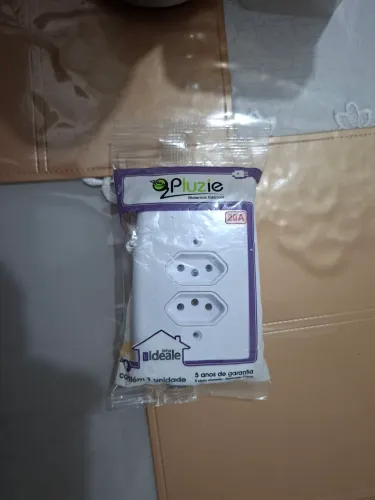 Disponho de TOMADAS DUPLAS PLUZIER DA LINHA IDEALE DE 20A