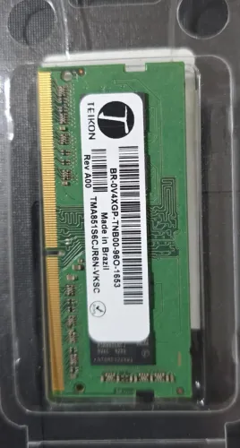 Memória RAM DDR4 4GB 2400MHZ Teikon SODIMM