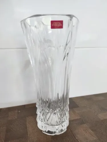 Vaso de Cristal D'Arques Importado Paris 24,5 cm