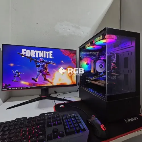 Pc Gamer - Ryzen 7 2700 + RTX 3060 12GB + RAM 32GB + SSD M.2 NVMe 500GB
