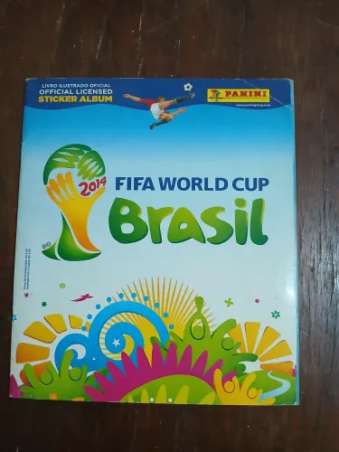 Album da copa do mundo 2014. Brasil