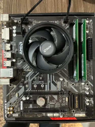 Kit placa mãe, processador e memória 
