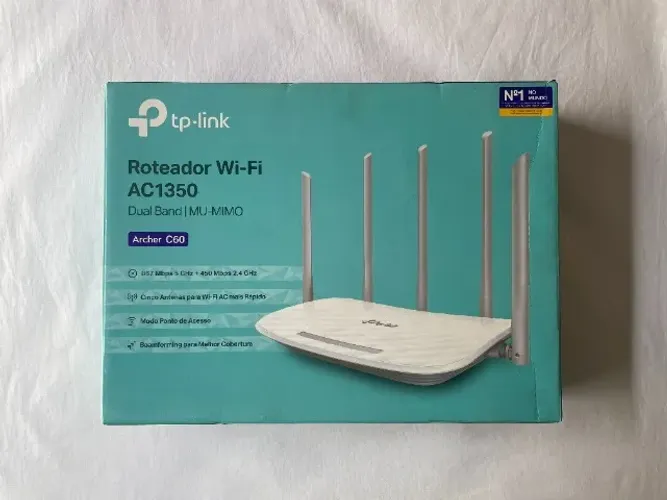 Roteador Wireless TP-Link Dual Band AC1350 Archer C60