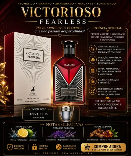 Perfume arabe victorioso