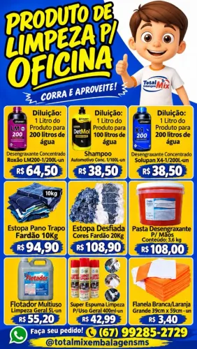 Produtos para oficina