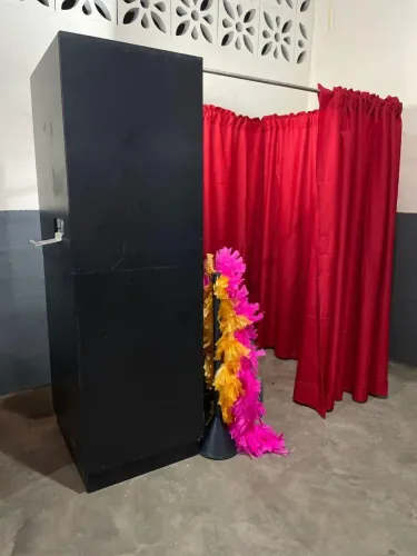 Cabine de fotos e plataforma 360 para eventos