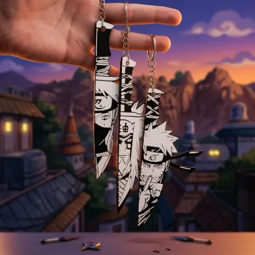 Chaveiro Colecionável Naruto Shippuden Design Exclusivo