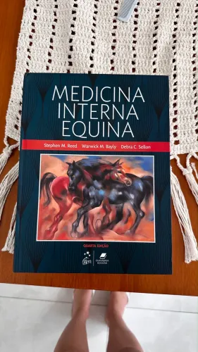 Livro Medicina Interna Equina, (Sem uso)