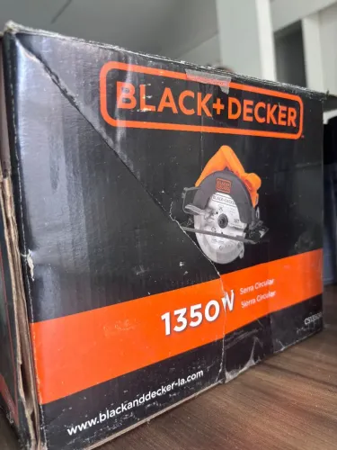 Serra Circular Black & Decker 7.1/4 1350w Cs1350p-br