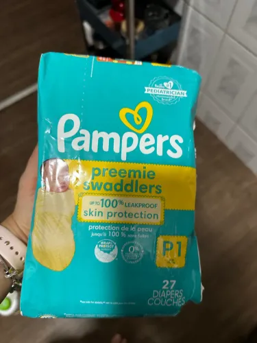 Fralda Pampers prematuro P1