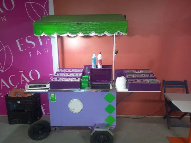 Carrinho de açaí