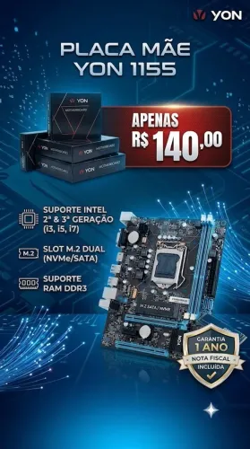 Placa Mae 1155 Lacradas
