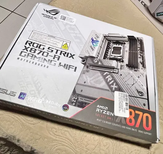 Placa Mãe Rog Strix x870-A Gaming Wi-Fi