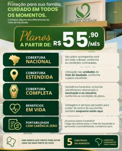 Plano Vale da saudade