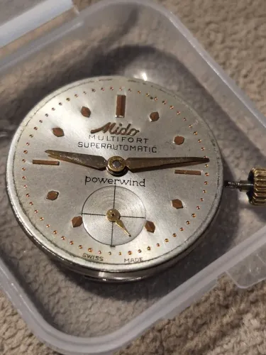 Máquina Mido década 50 SWISS MIDO LIMITED MULTIFORT SUPERAUTOMATIC POWERWIND