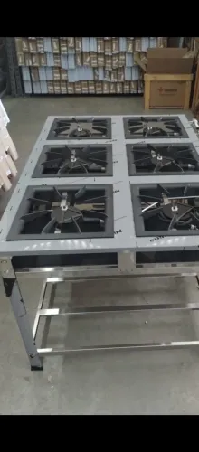 FOGAO INDUSTRIAL EM INOX 6 BOCAS AVISTA OU 10 X CARTAO r$ 1.990.00 ZAP *