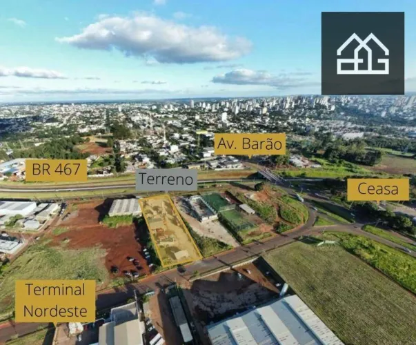 Área Comercial à venda, próximo ao Ceasa, 4412 m² por R$ - Brasmadeira - Cascavel/PR