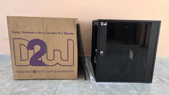 Rack D2W W23 12u padrão 19' Profissional