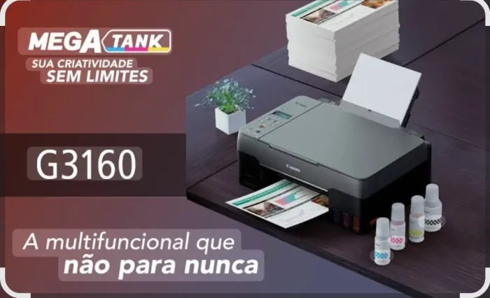 Impressora  Canon  PIXMA G3160, para venda.