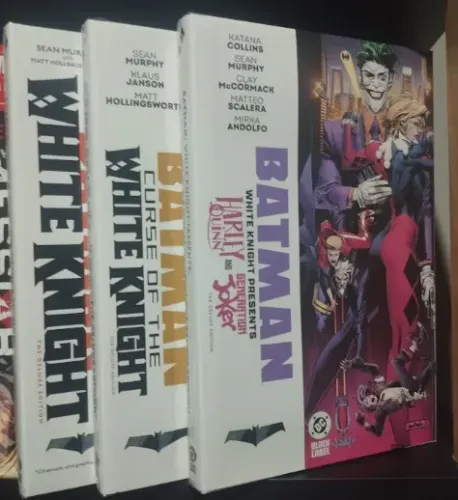 Coleção Batman: White Knight Deluxe (Vol.1, 2 e 3)