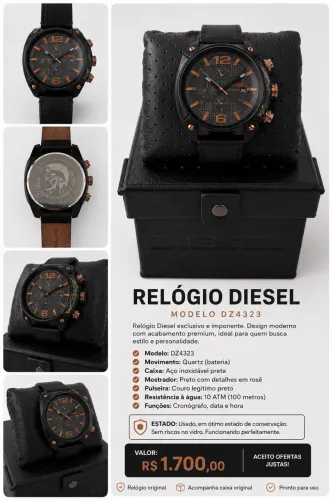Relógio Diesel