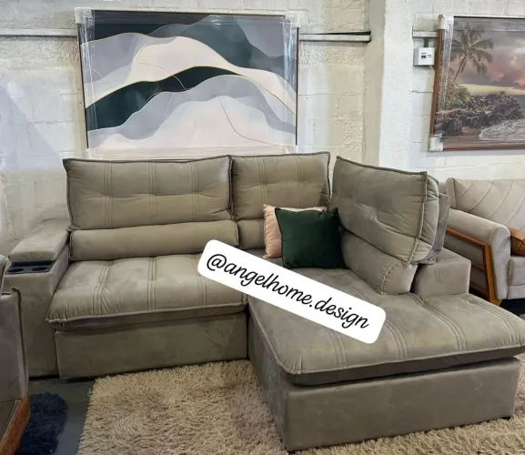 Sofá de canto Compacto