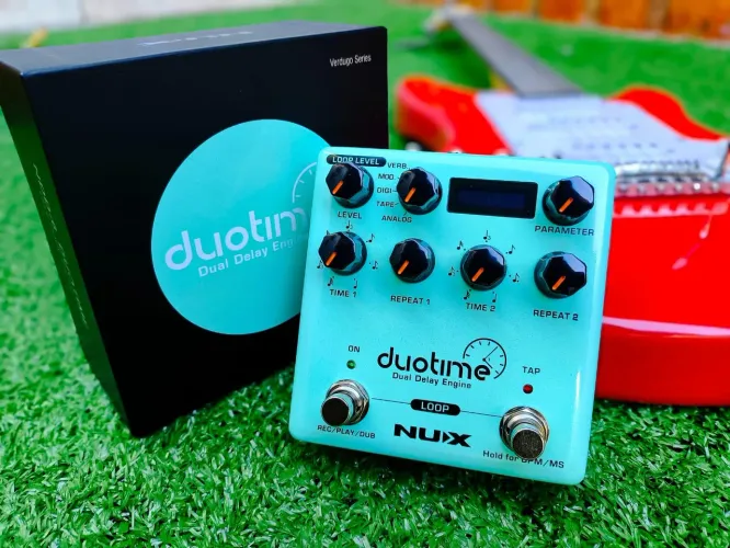 Pedal de Delay pra Baixo ou guitarra Nux