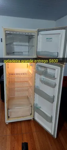 Geladeira dúplex grande entregamos