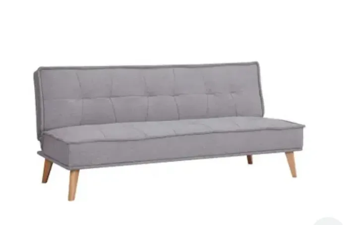 Sofá Cama 3 lugares Casal Cinza