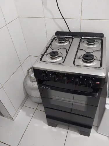 FOGÃO A GÁS MANUAL ESMALTEC 4 BOCAS