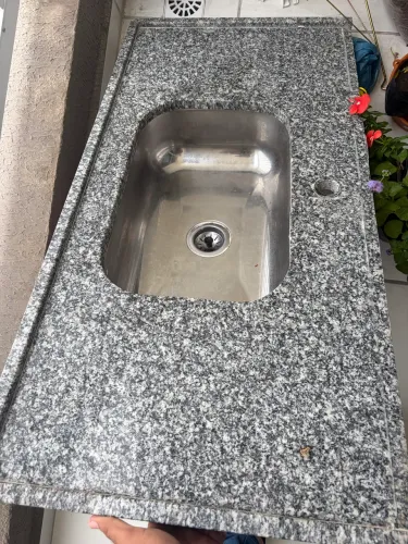 PIA de granito com cuba NOVA